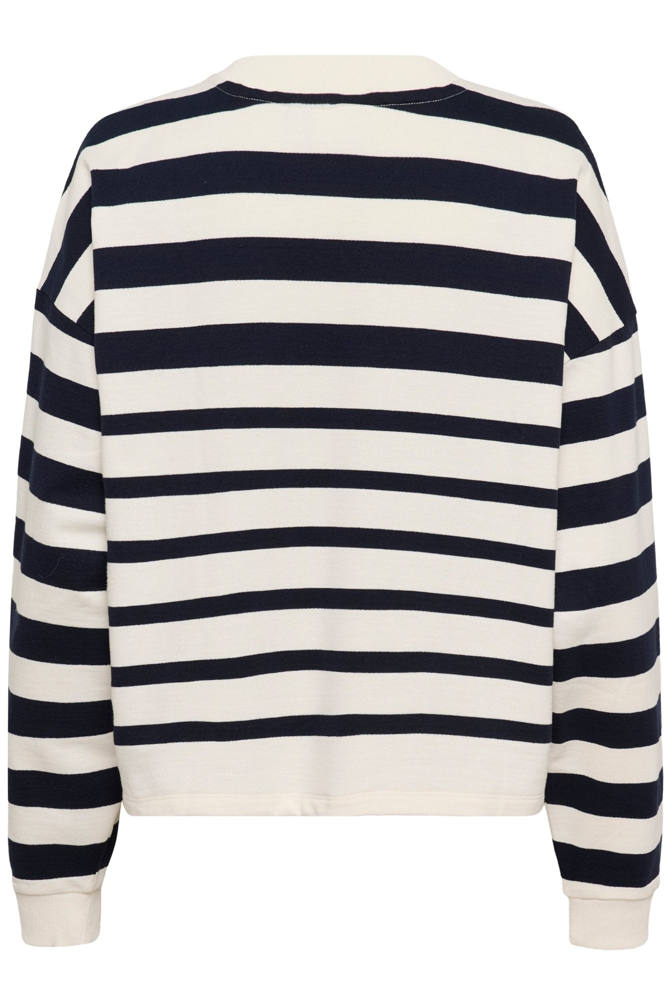 picture of Saint Tropez Philene Sweatshirt - NightSky Irregular Stripe - Number Two - womens - fashion - clothing - Saint Tropez 6