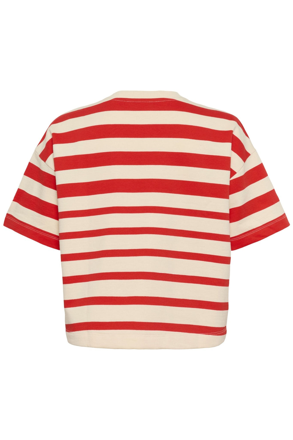 picture of Saint Tropez Philene S/S Sweatshirt - Valiant Poppy Irregular Stripe - Number Two - womens - fashion - clothing -6