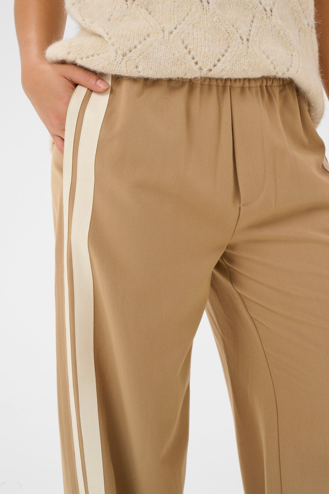 picture of Saint Tropez Pascale Pants - Tigers Eye - Number Two - womens - fashion - clothing - Saint Tropez 3