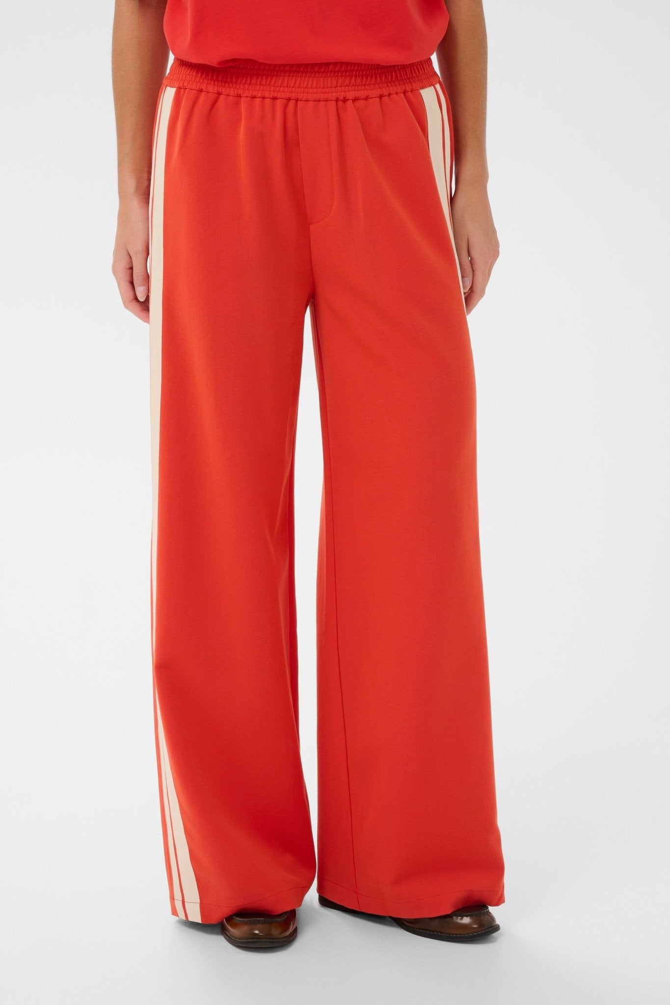 picture of Saint Tropez Pascale Pants - Valiant Poppy - Number Two - womens - fashion - clothing - Saint Tropez 5