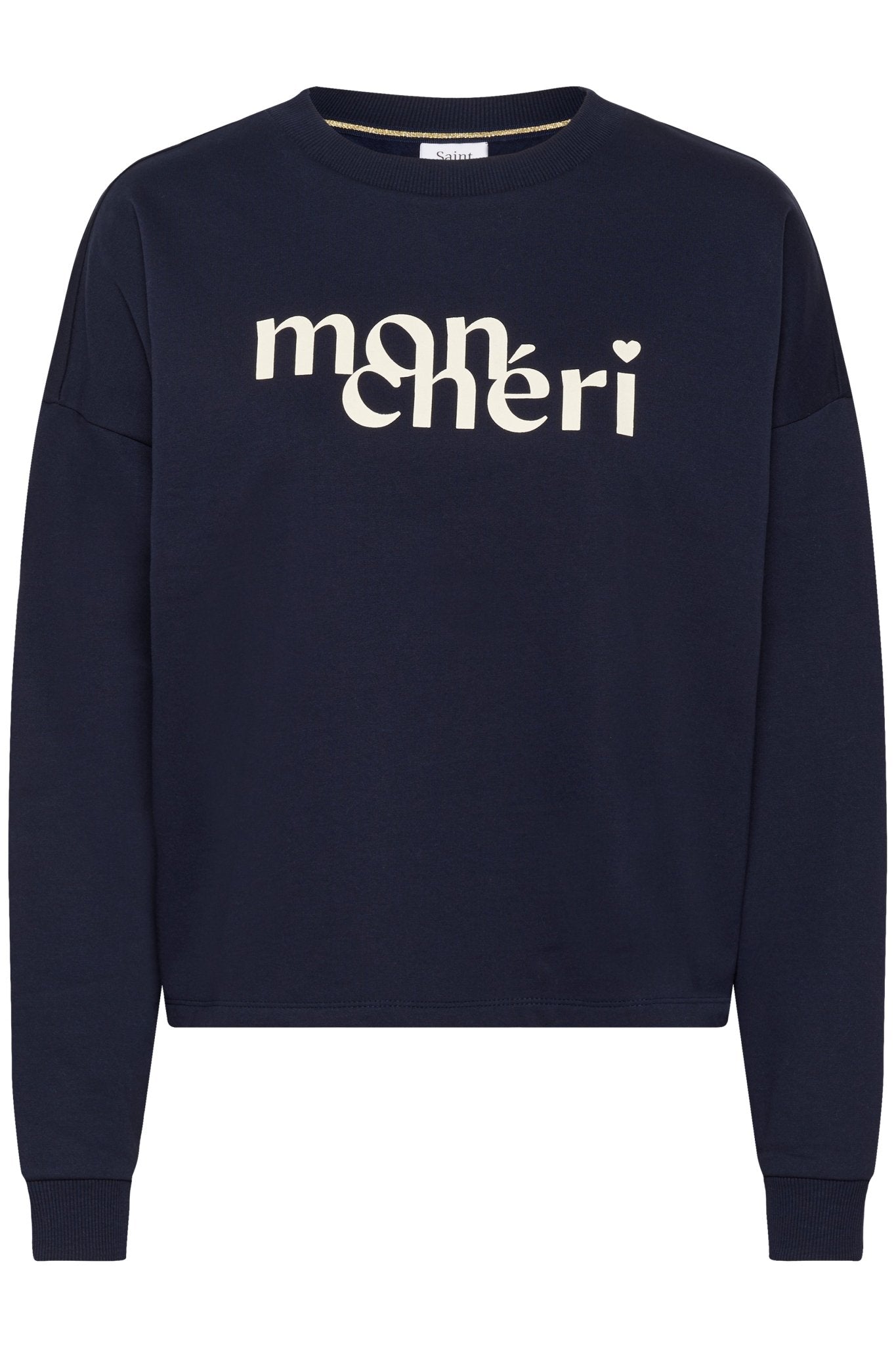 picture of Saint Tropez Pegrina Sweatshirt - Night Sky - Number Two - womens - fashion - clothing - Saint Tropez 5