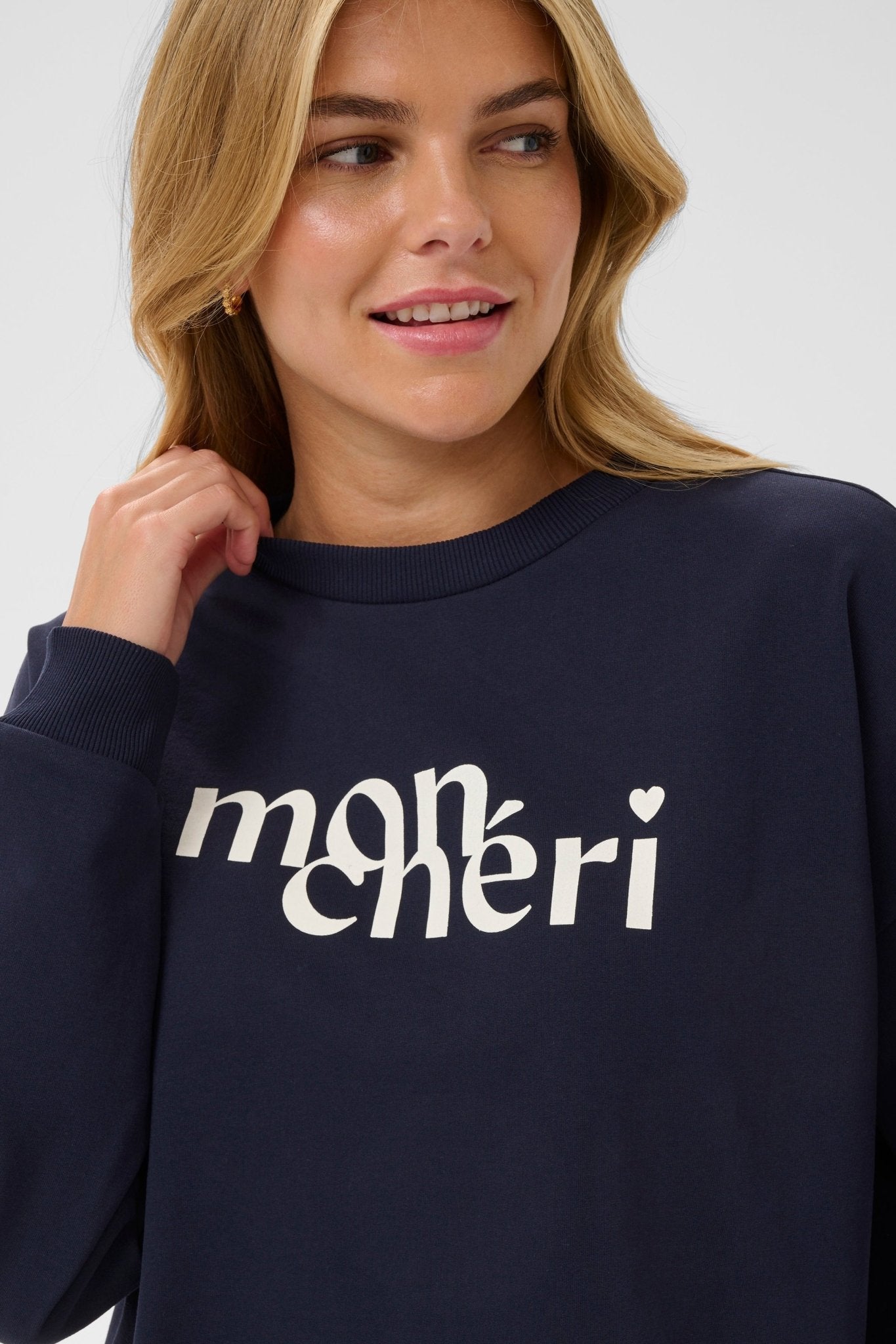 picture of Saint Tropez Pegrina Sweatshirt - Night Sky - Number Two - womens - fashion - clothing - Saint Tropez 2