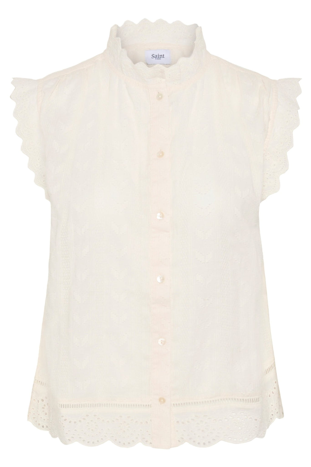 picture of Saint Tropez Rowyn Blouse - Ice - Number Two - womens - fashion - clothing - Saint Tropez 5