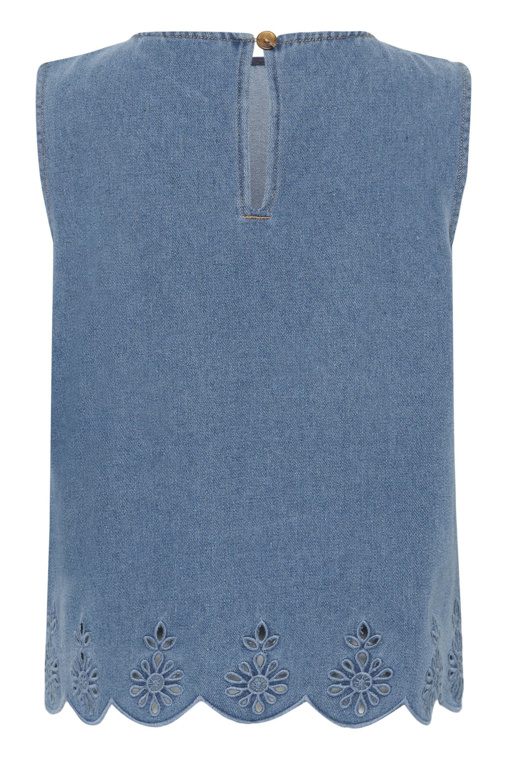 picture of Saint Tropez Rozlynn Blouse - Medium Blue Denim - Number Two - womens - fashion - clothing - Saint Tropez 6