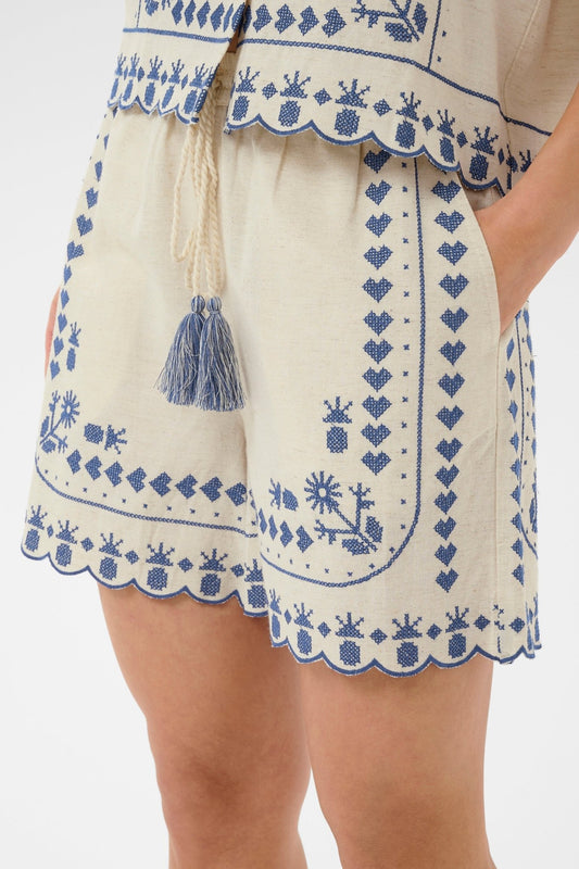 picture of Saint Tropez Romelle Shorts - Turtledove - Number Two - womens - fashion - clothing - Saint Tropez 1