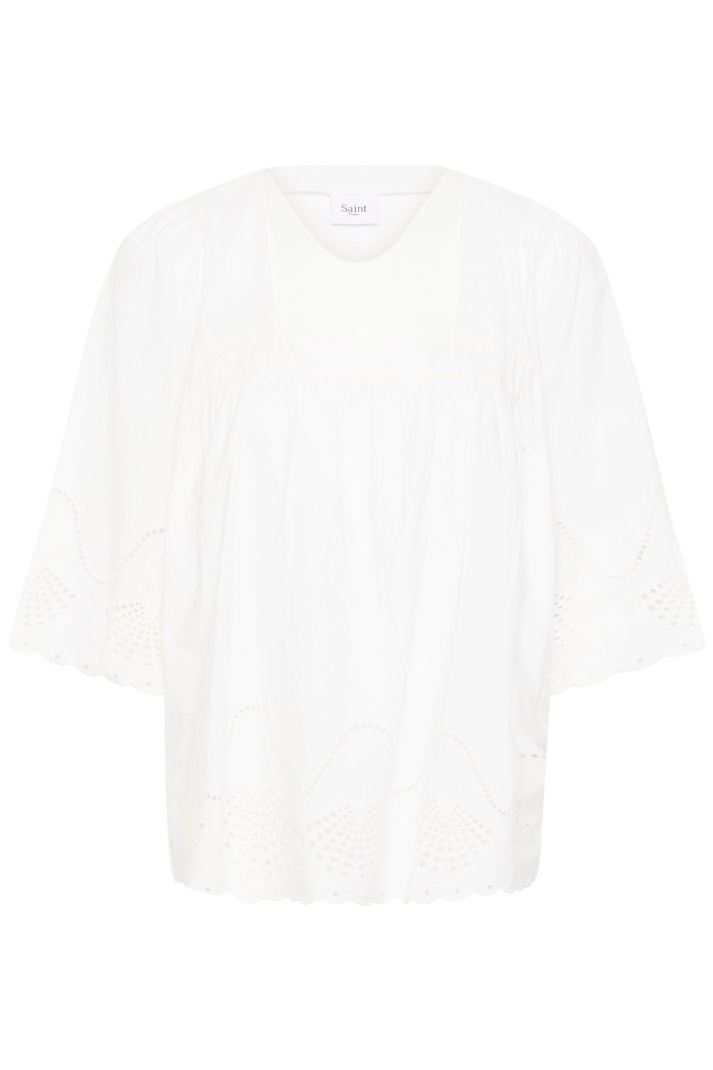 picture of Saint Tropez Rivashell Blouse - White - Number Two - womens - fashion - clothing - Saint Tropez 5
