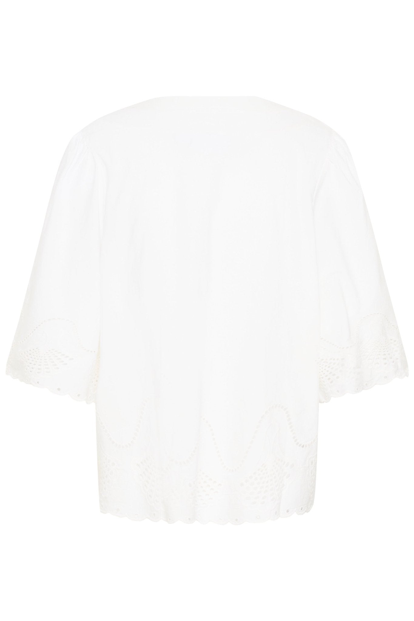 picture of Saint Tropez Rivashell Blouse - White - Number Two - womens - fashion - clothing - Saint Tropez 6