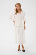 picture of Saint Tropez Rivashell Skirt - White - Number Two - womens - fashion - clothing - Saint Tropez 1