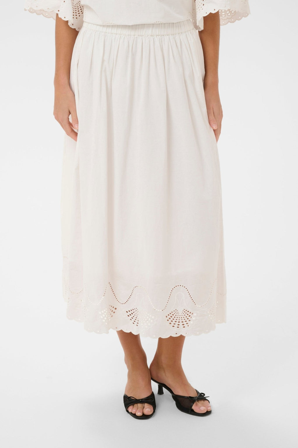 picture of Saint Tropez Rivashell Skirt - White - Number Two - womens - fashion - clothing - Saint Tropez 3