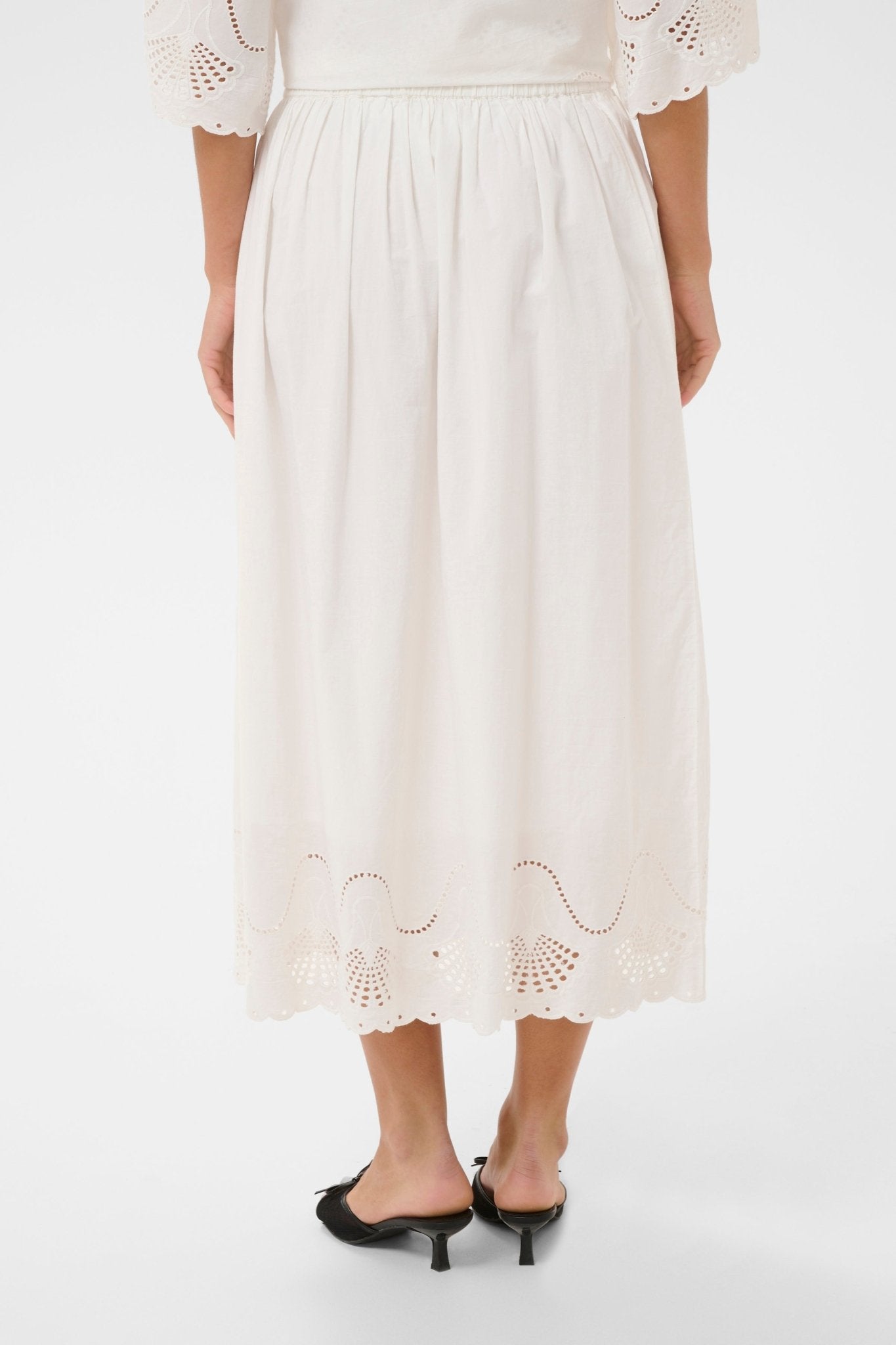 picture of Saint Tropez Rivashell Skirt - White - Number Two - womens - fashion - clothing - Saint Tropez 4