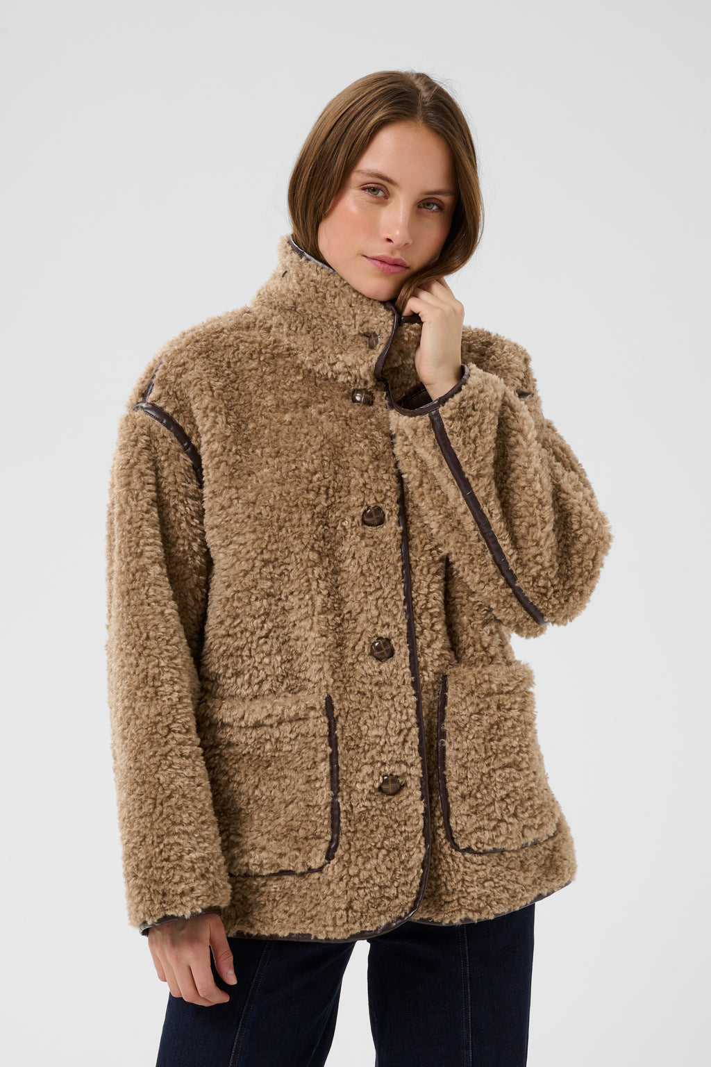 Saint Tropez Samantha Jacket - Portabella / Brown