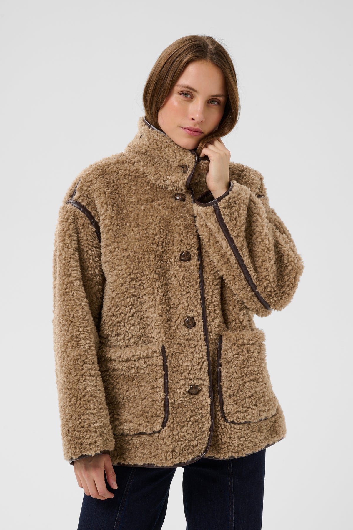 Saint Tropez Samantha Jacket - Portabella / Brown