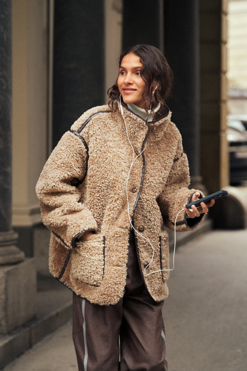 Saint Tropez Samantha Jacket - Portabella / Brown