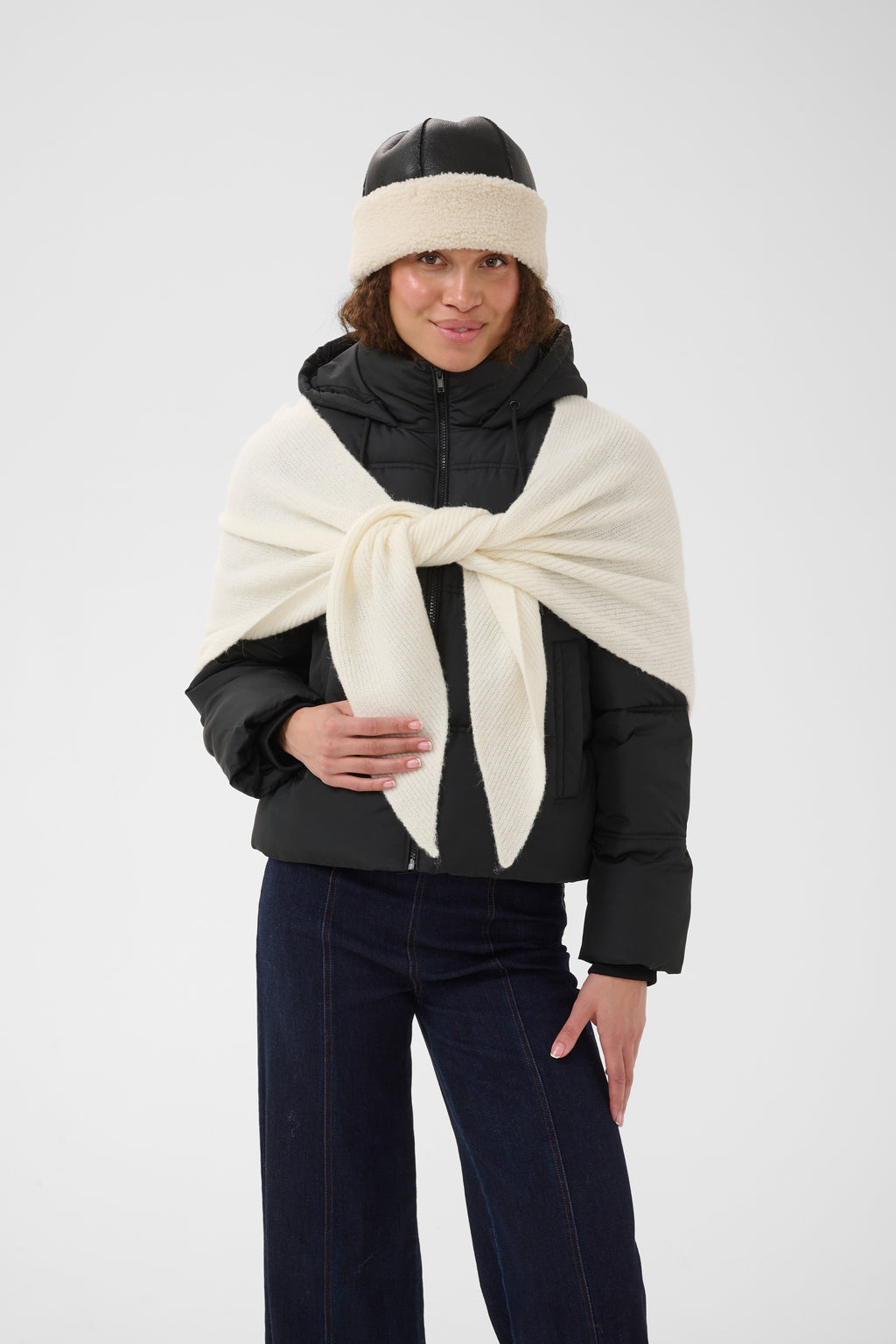 Saint Tropez Alullu Scarf - Ice Melange