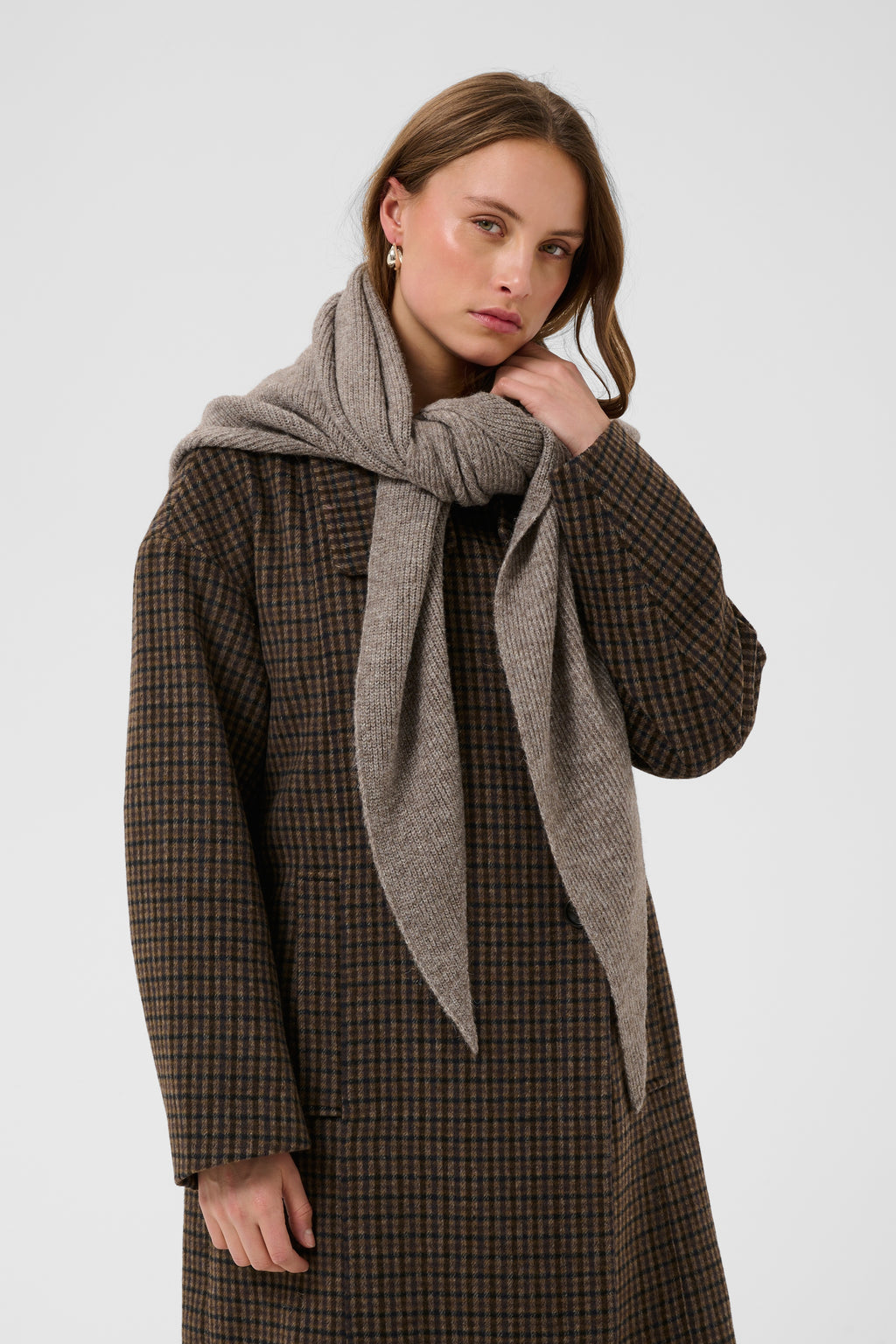 Saint Tropez Alullu Scarf - Iron Melange