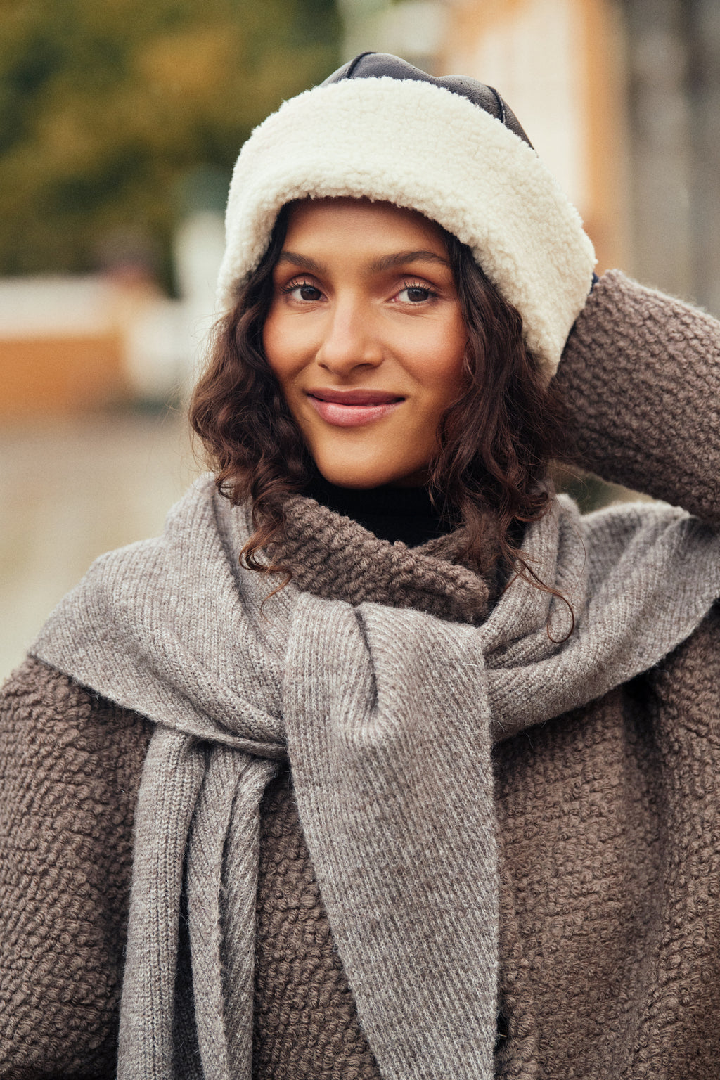Saint Tropez Alullu Scarf - Iron Melange