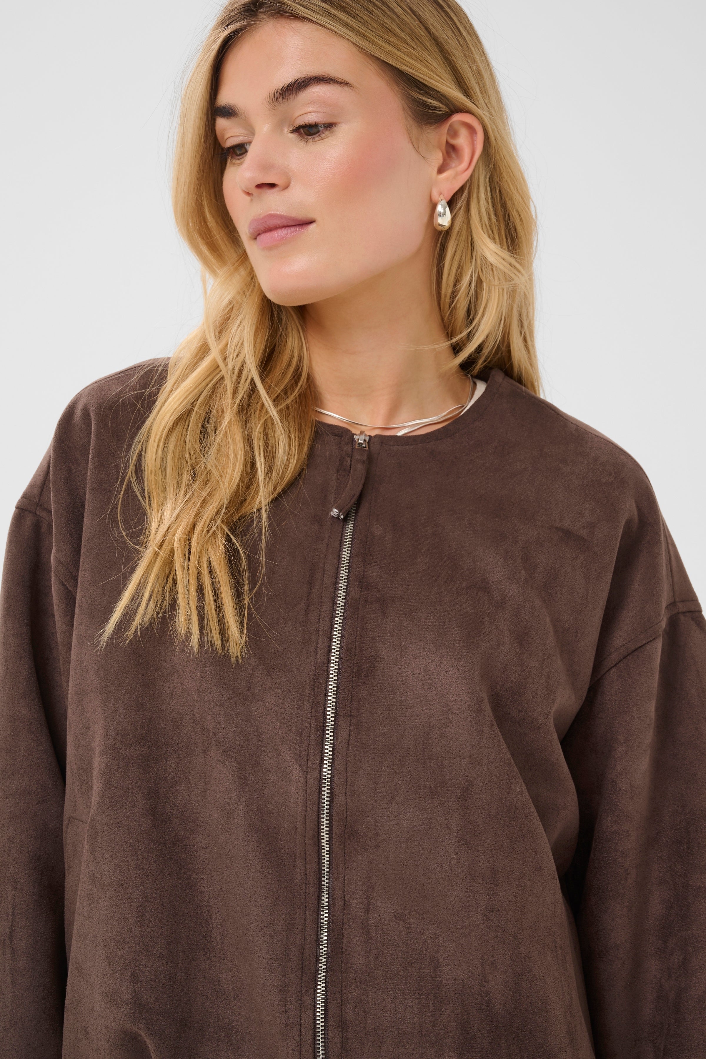 Saint Tropez Shadow Jacket - Chocolate Brown