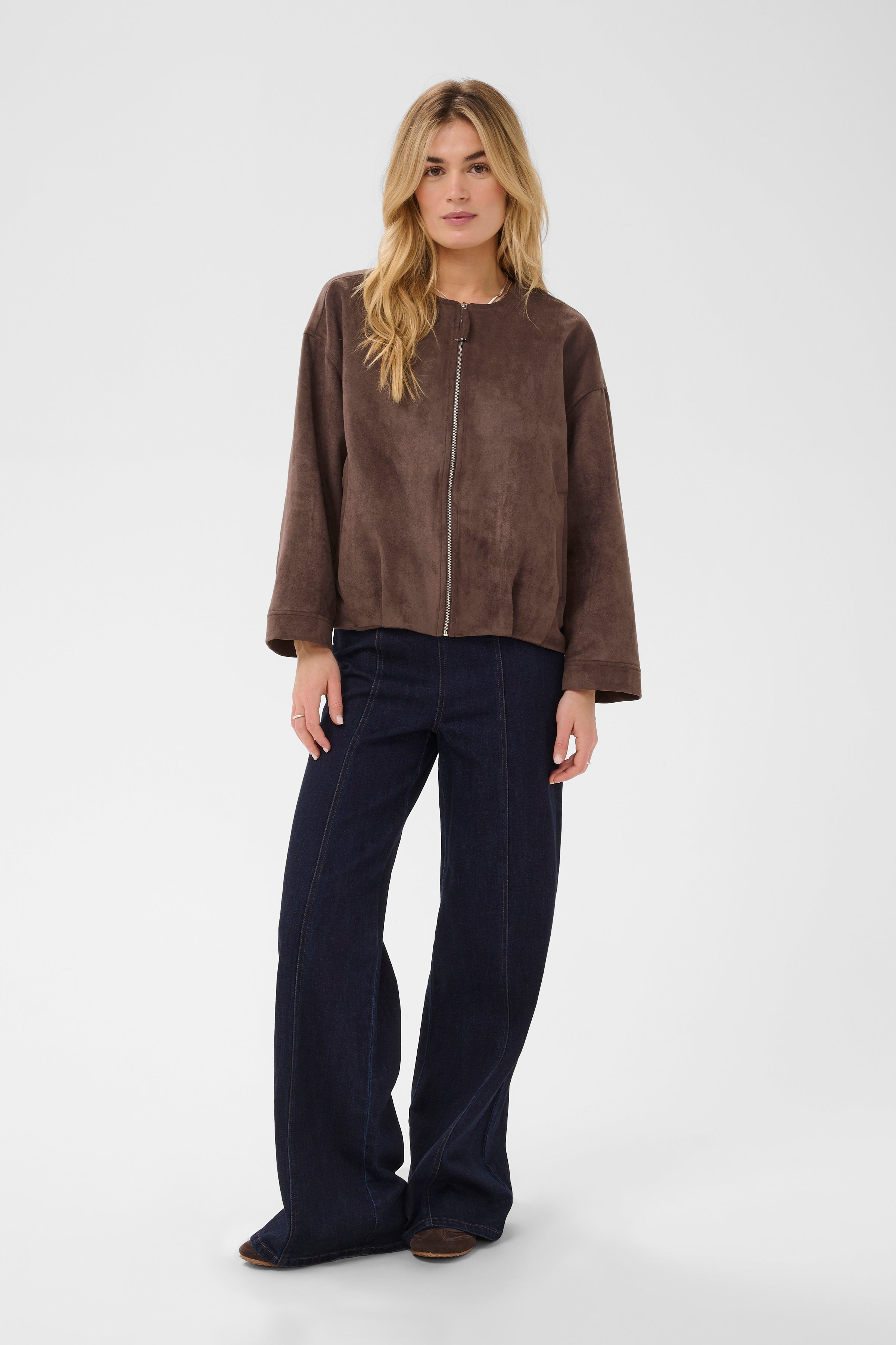 Saint Tropez Shadow Jacket - Chocolate Brown