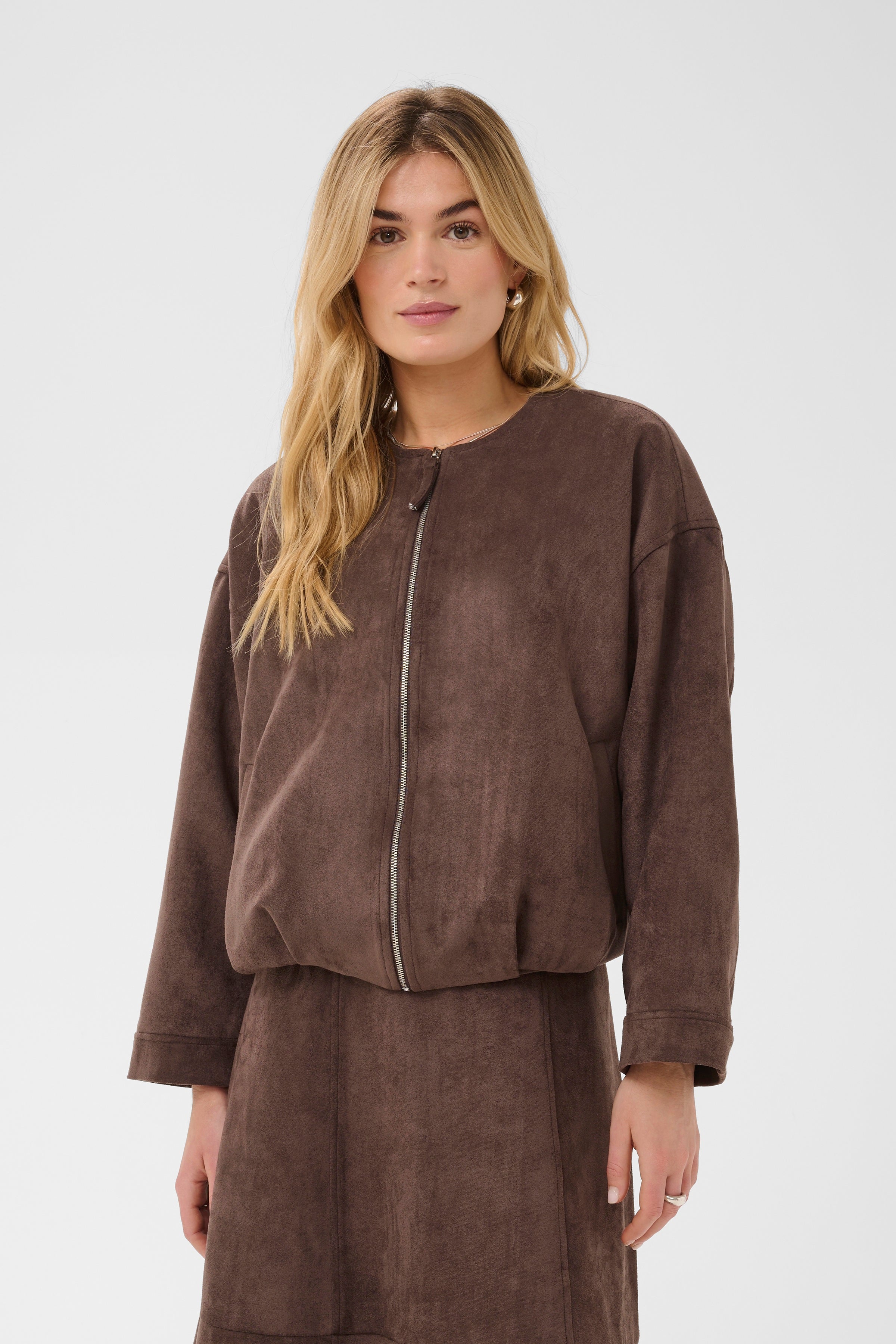 Saint Tropez Shadow Jacket - Chocolate Brown