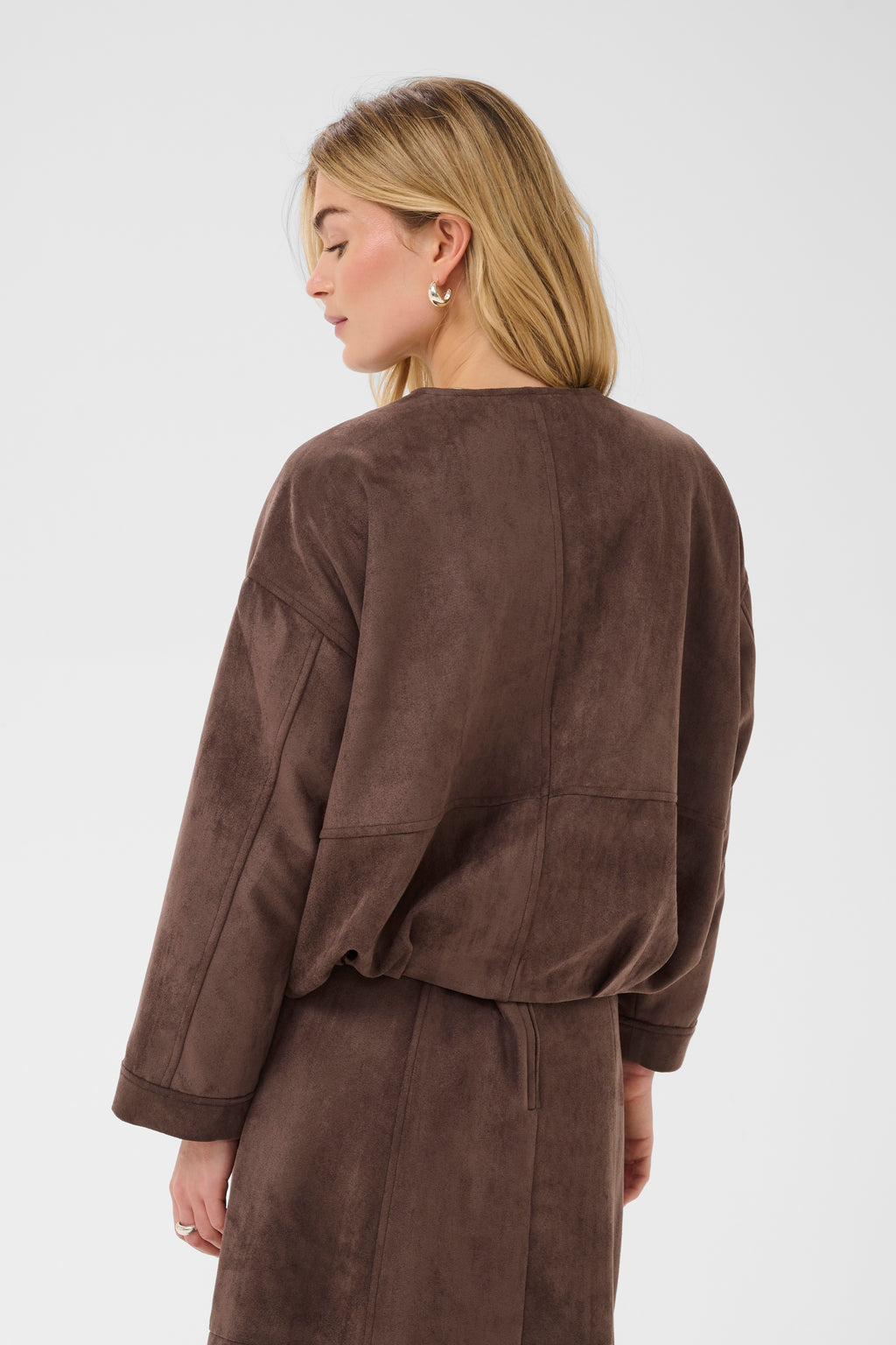 Saint Tropez Shadow Jacket - Chocolate Brown