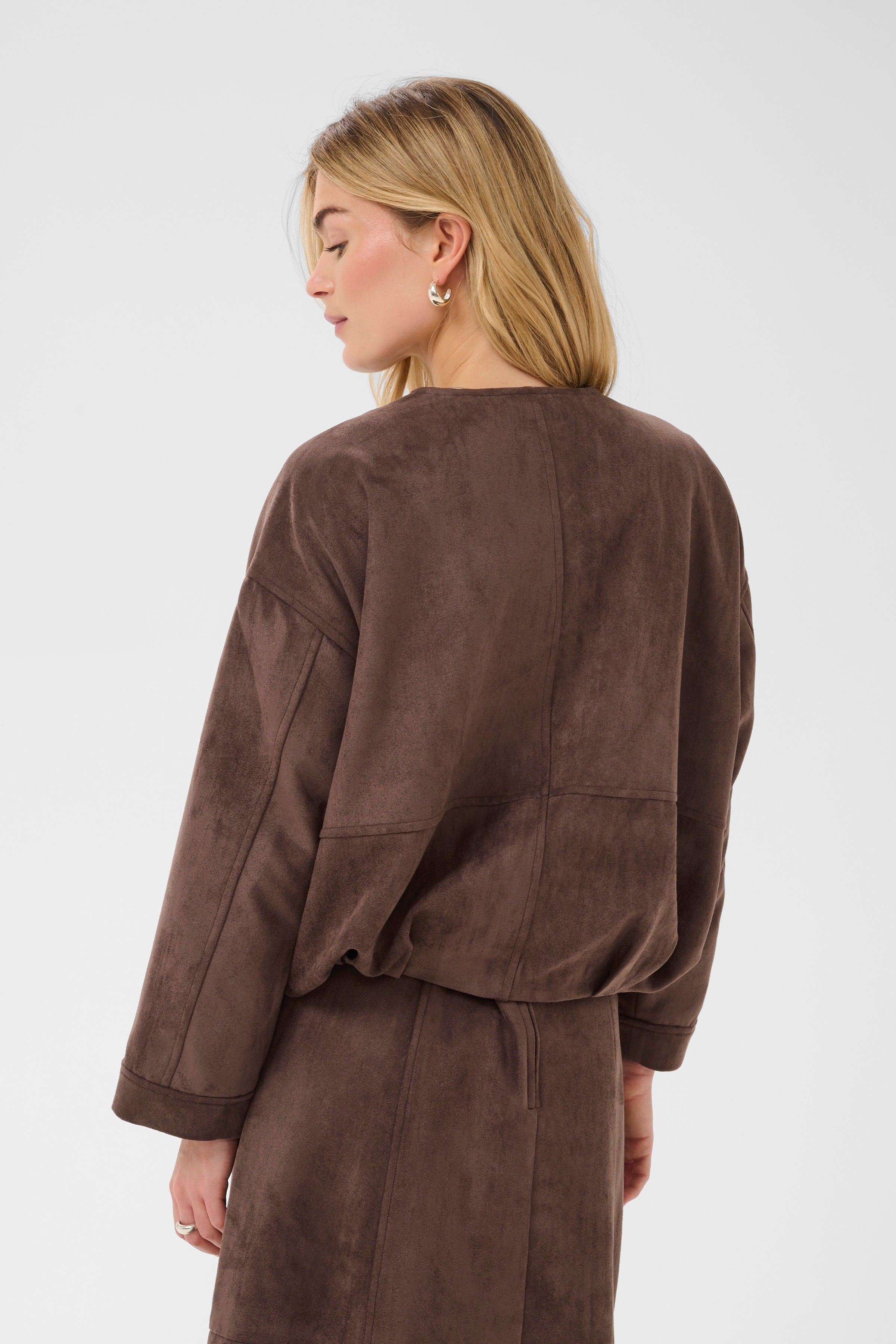 Saint Tropez Shadow Jacket - Chocolate Brown