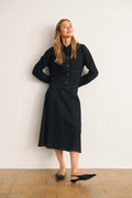 Saint Tropez Sambrina Skirt - Dark Denim