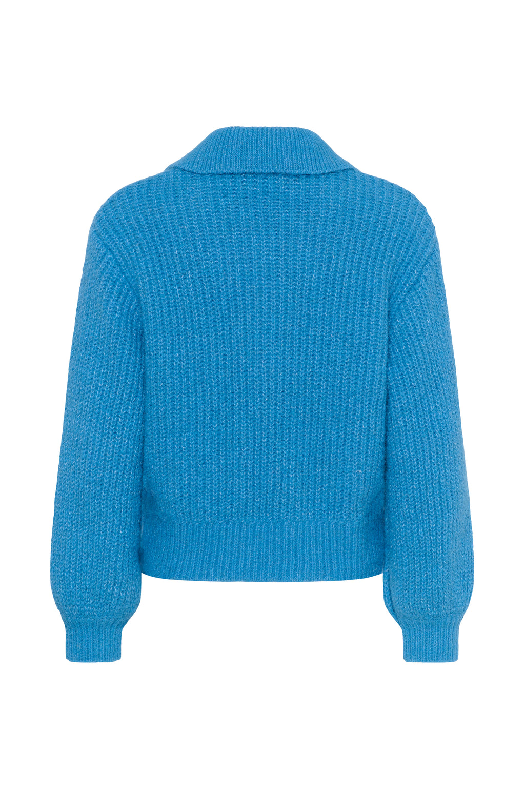 Saint Tropez Tabbatha Pullover - Lichen Blue Melange Stripe