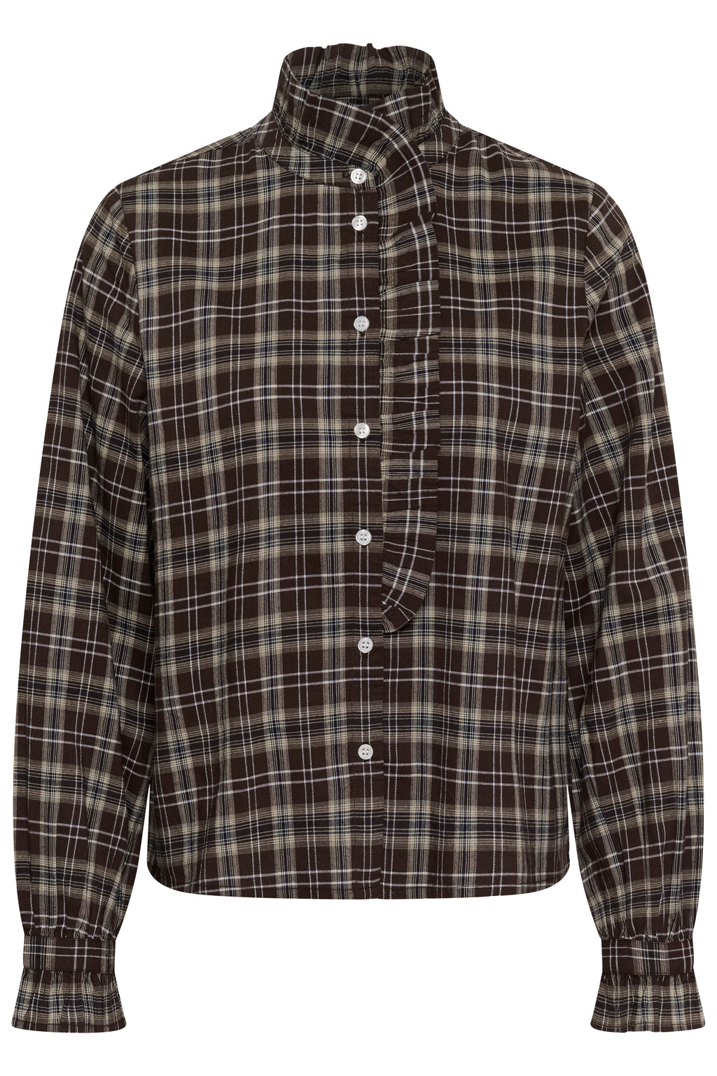 Saint Tropez Ully Shirt - Chocolate Brown