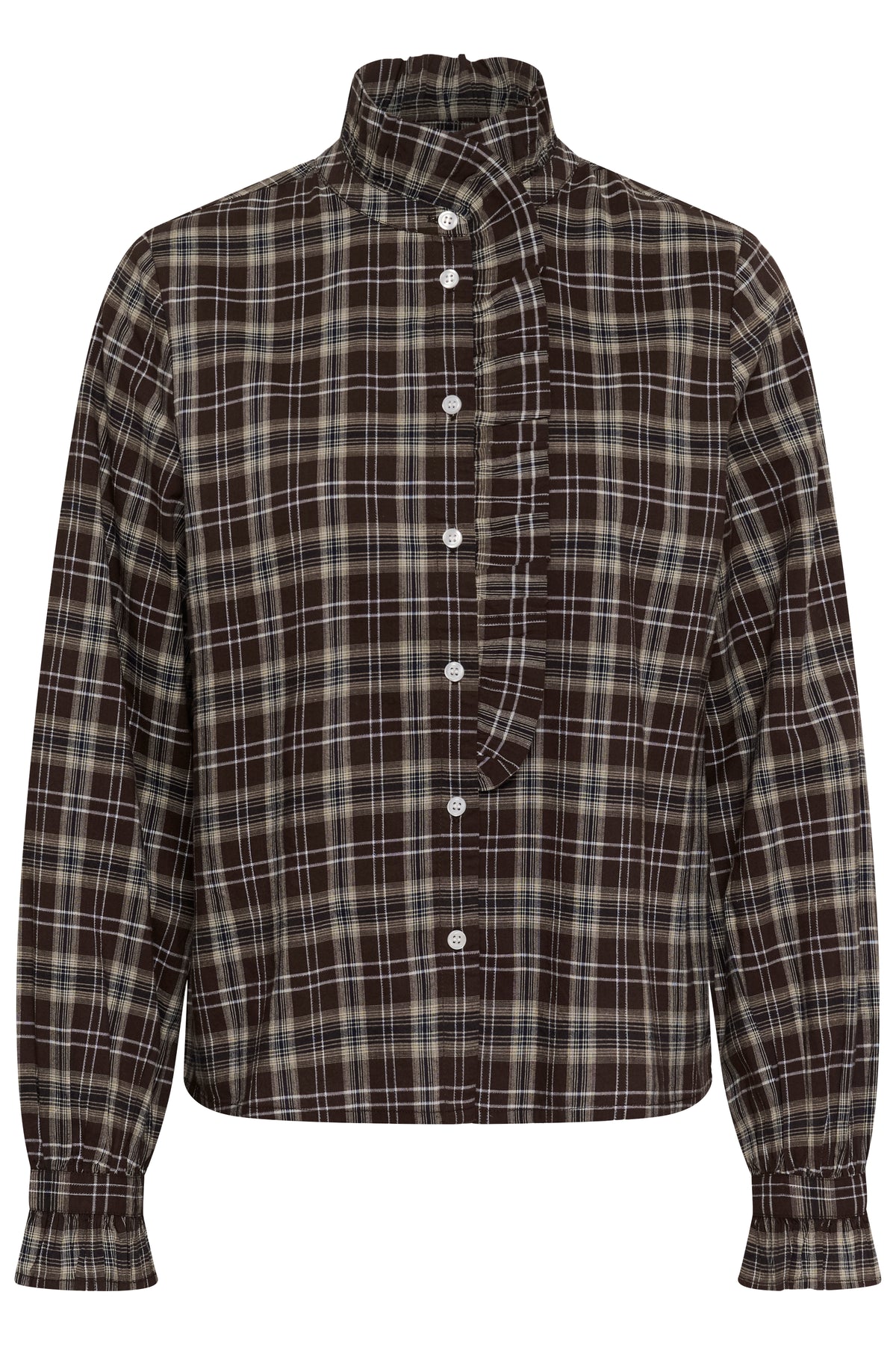 Saint Tropez Ully Shirt - Chocolate Brown