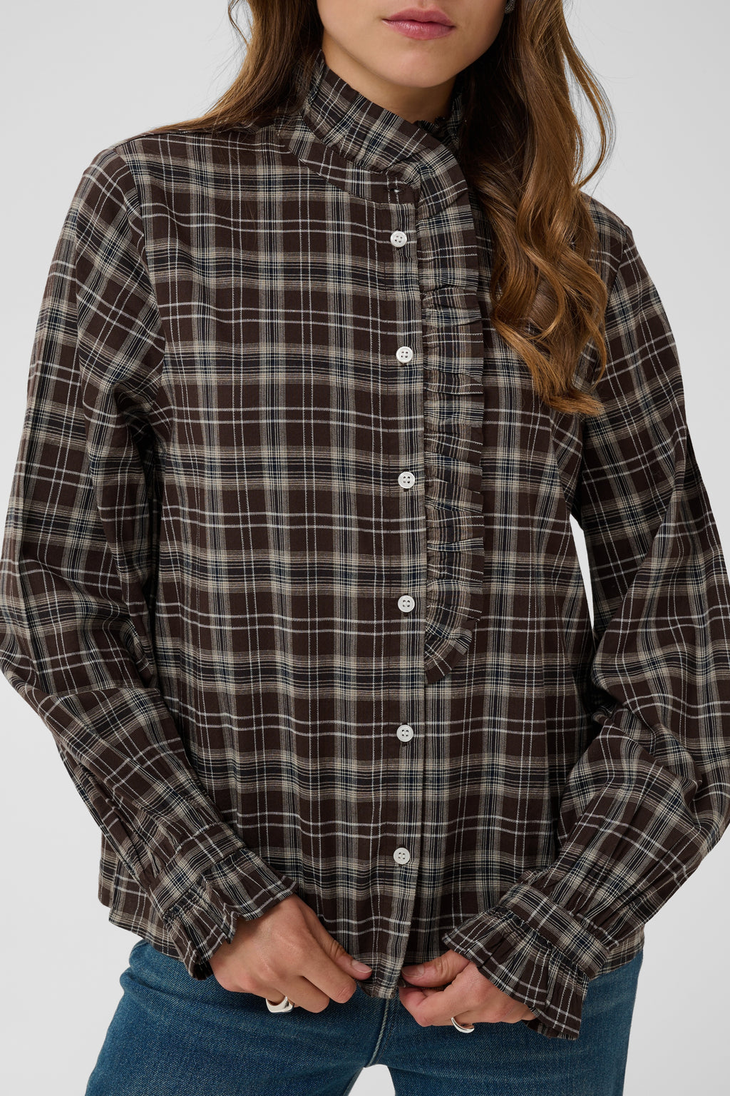 Saint Tropez Ully Shirt - Chocolate Brown