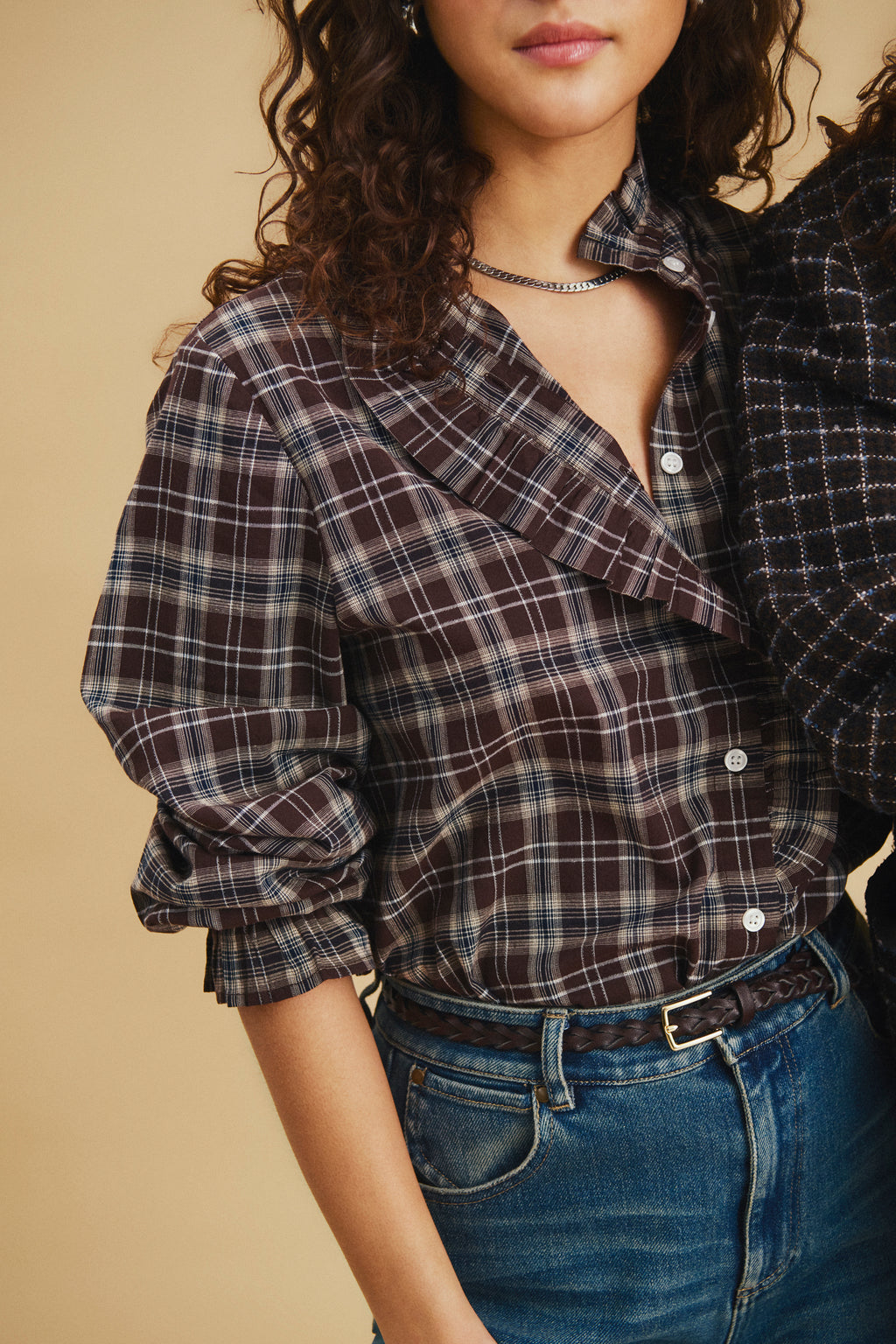 Saint Tropez Ully Shirt - Chocolate Brown
