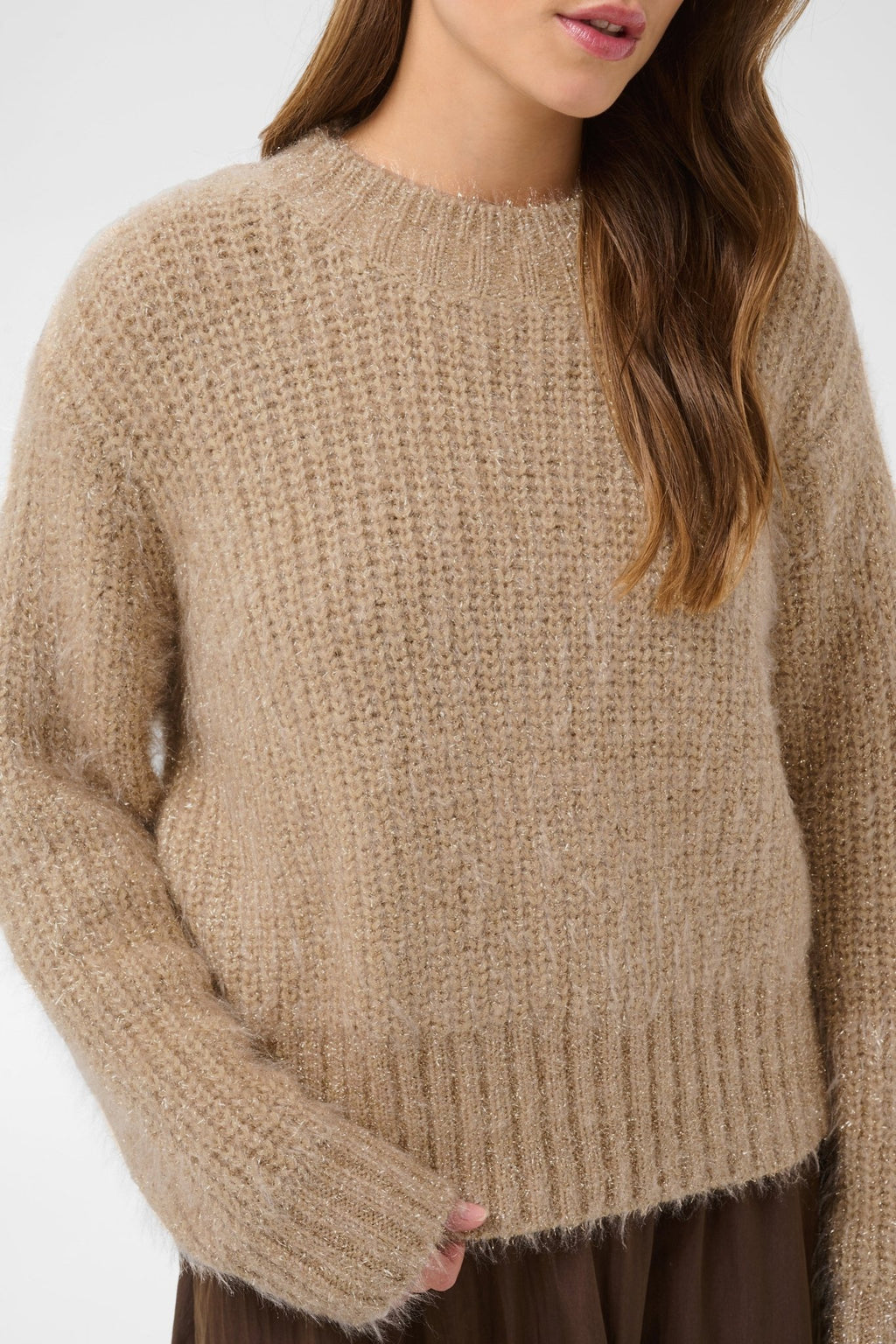 picture of Saint Tropez Halfa Pullover - Asti Sparkling Gold - Number Two - womens - fashion - clothing - Saint Tropez 2