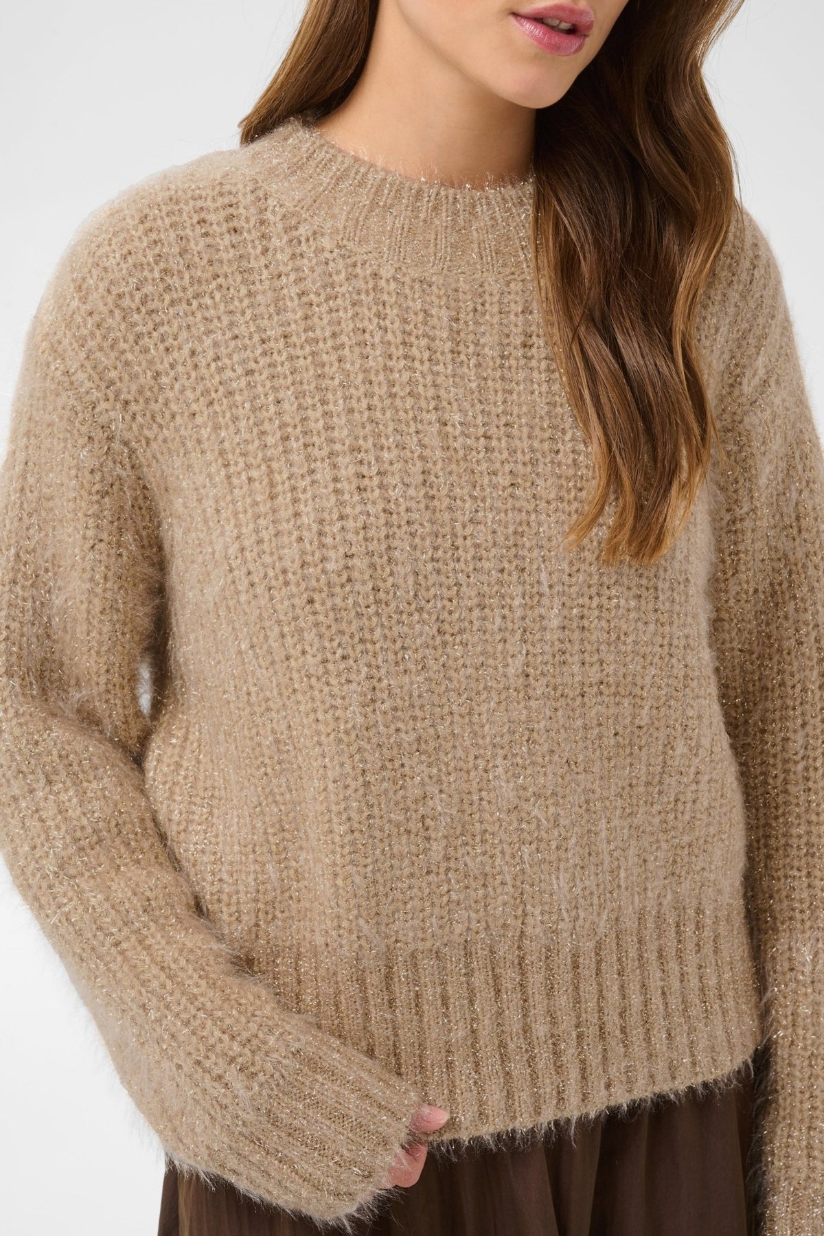 picture of Saint Tropez Halfa Pullover - Asti Sparkling Gold - Number Two - womens - fashion - clothing - Saint Tropez 2