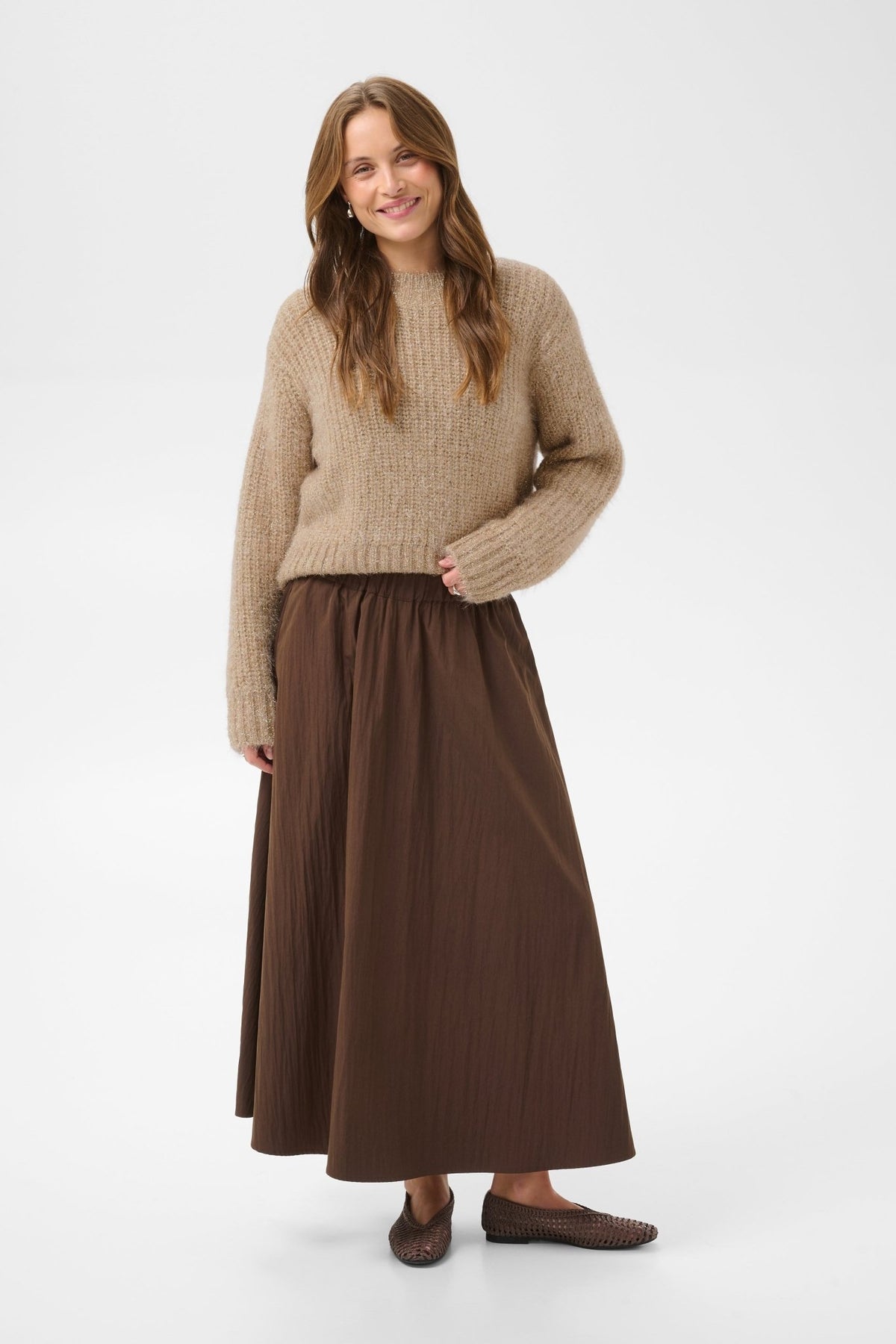 picture of Saint Tropez Halfa Pullover - Asti Sparkling Gold - Number Two - womens - fashion - clothing - Saint Tropez 3