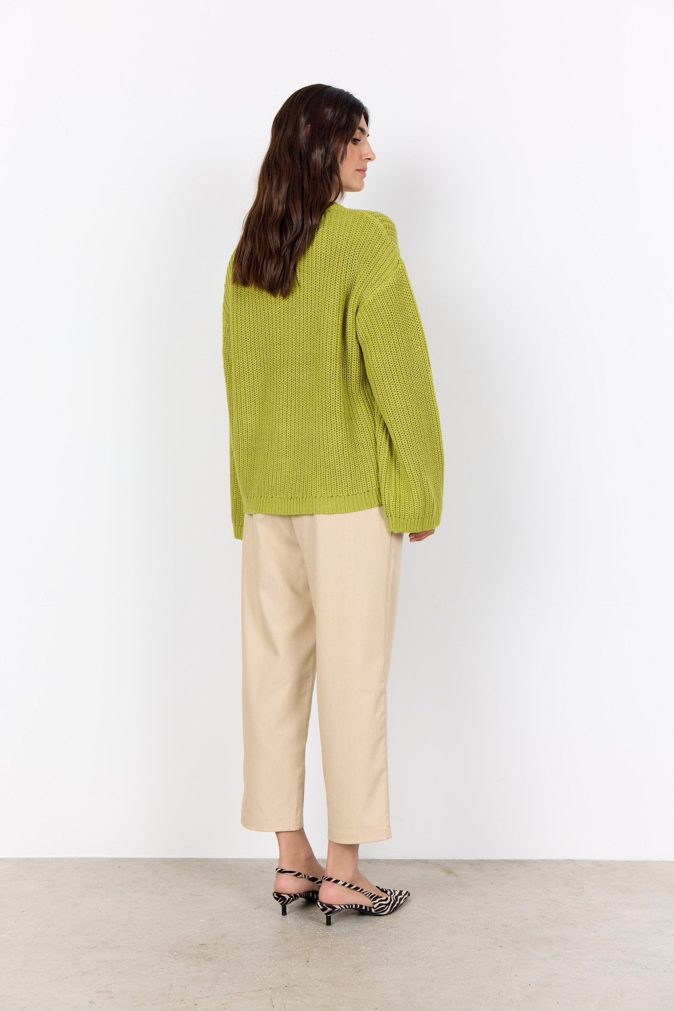 picture of SoyaConcept REMONE 36 Pullover - Lime Green - Number Two - womens - fashion - clothing - SoyaConcept 3
