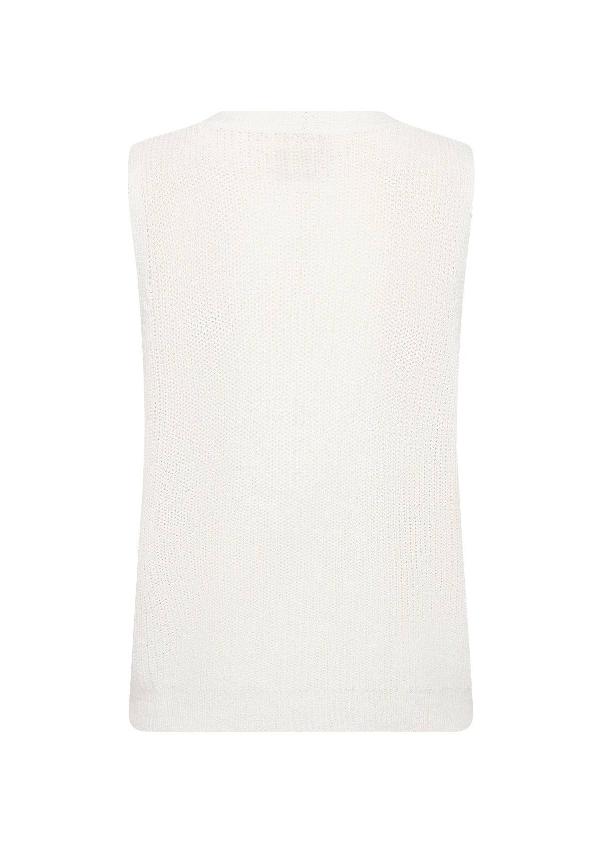 picture of SoyaConcept Felizia 1 Waistcoat Knit - Off White - Number Two - womens - fashion - clothing - SoyaConcept 5