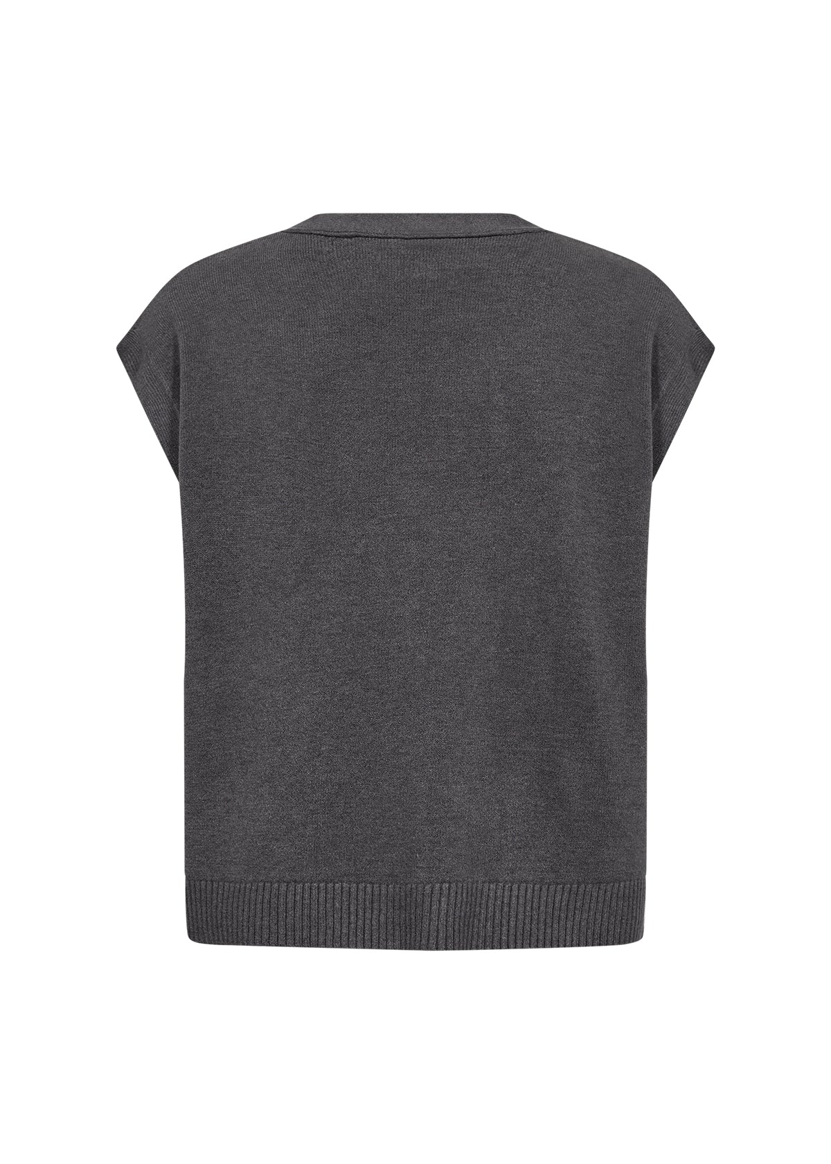 picture of SoyaConcept KANITA 37 2 Pocket Waistcoat - Dark Earth Melange - Number Two - womens - fashion - clothing - SoyaConcept 2