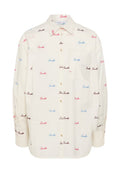 picture of Saint Tropez Lien Shirt Ice White - Number Two - womens - fashion - ethical - sustainable - clothing - Saint Trope