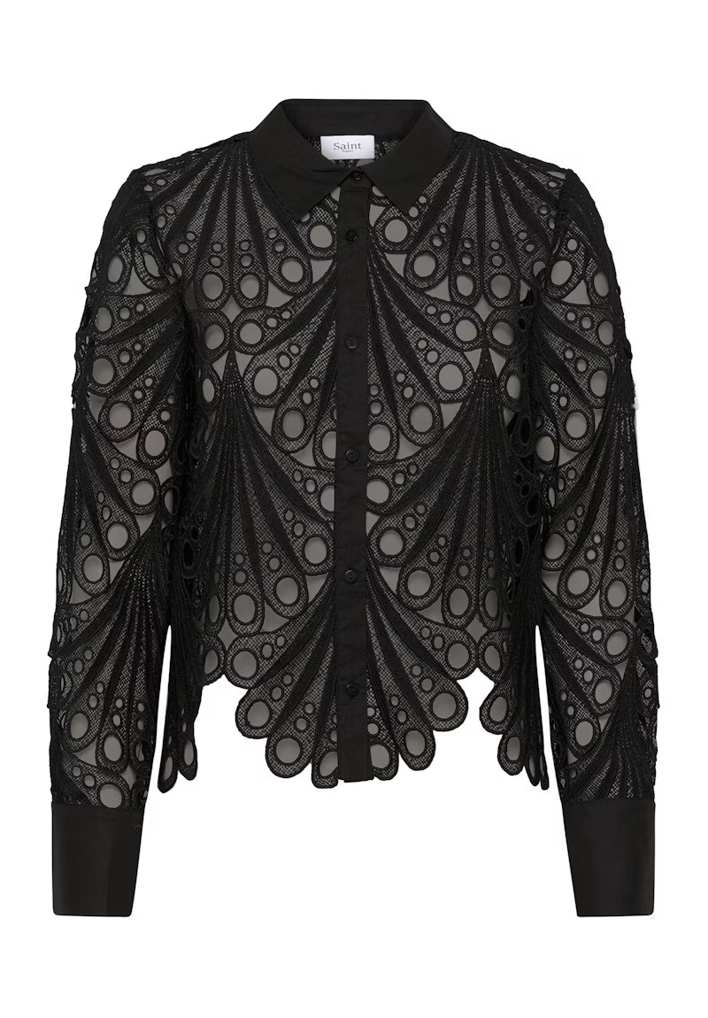 Saint Tropez Jilianna Shirt - Black