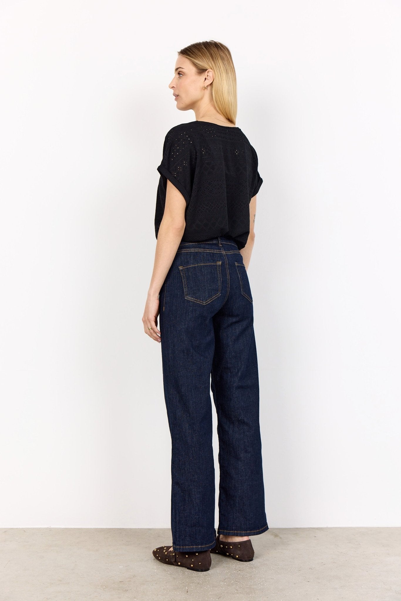 picture of SoyaConcept KIMBERLY 24 Jean - Dark Denim - Number Two - womens - fashion - clothing - SoyaConcept 3