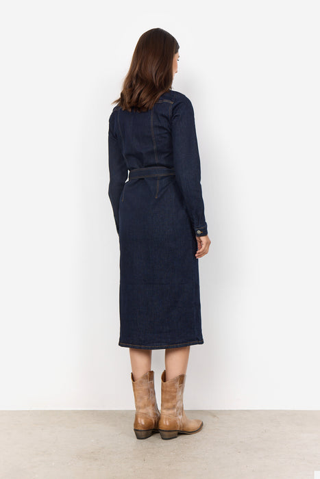 SoyaConcept KIMBERLY 37 Denim Dress Navy