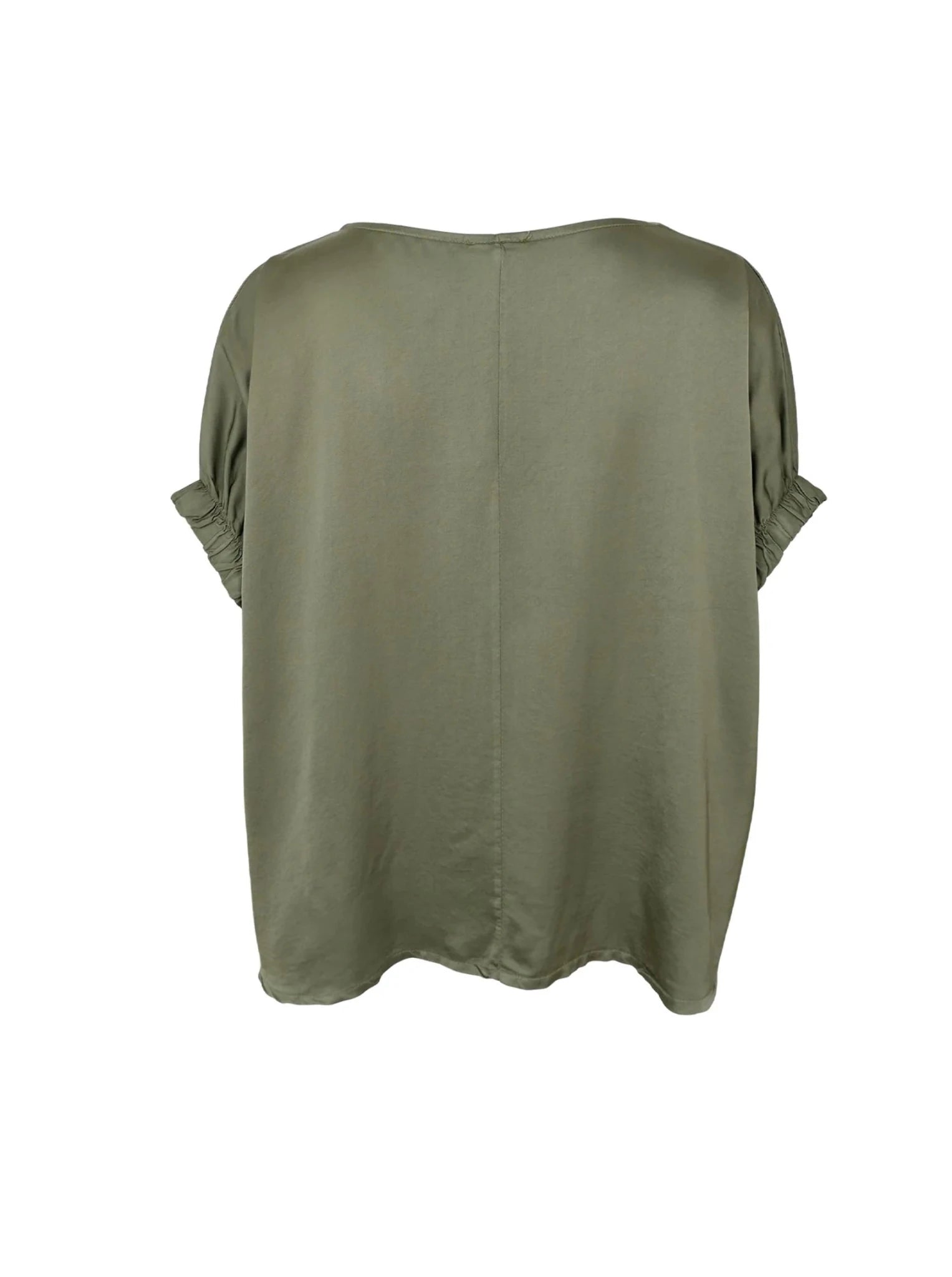 Black Colour Mable Blouse  - Army