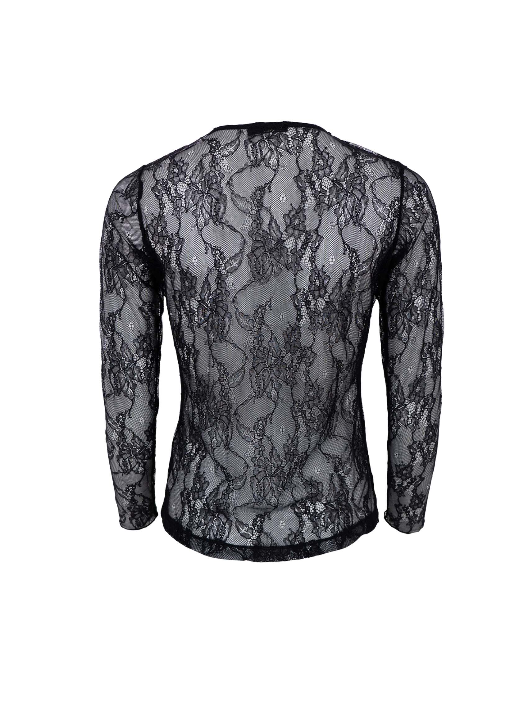 picture of Black Colour CLARA Lace Blouse - Black - Number Two - womens - fashion - clothing - Black Colour 3