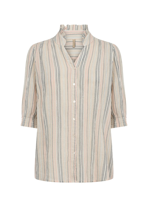 SoyaConcept PATTI 1 Blouse Peach Pink Combo