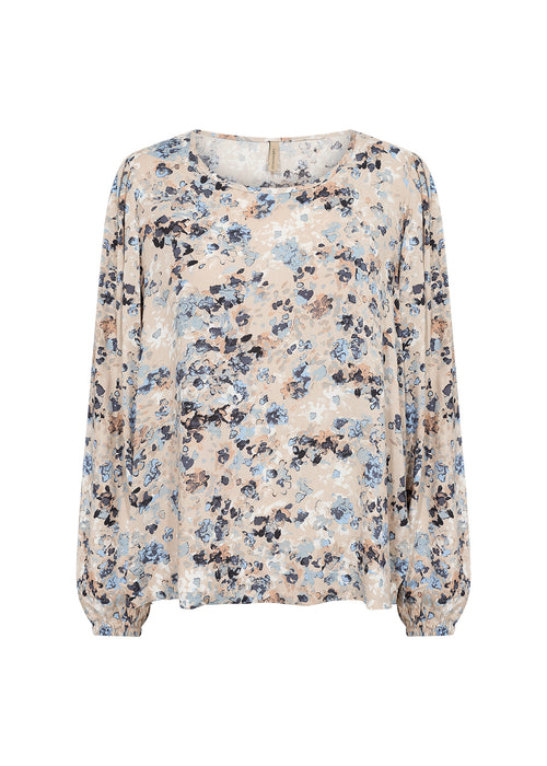 SoyaConcept PAMMI 1 Blouse Air Blue Floral