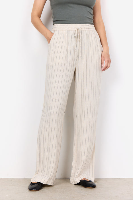 SoyaConcept POULA 2 Trouser Cream Stripe