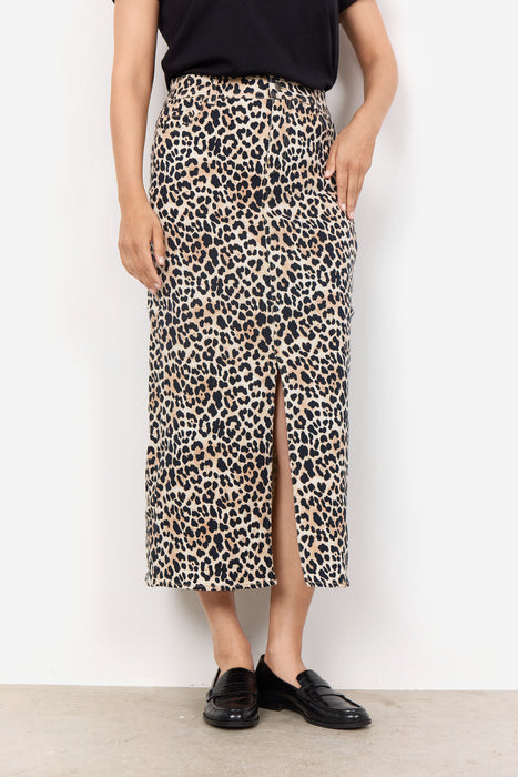 SoyaConcept SC-OWENA 1 Skirt Sand Leopard