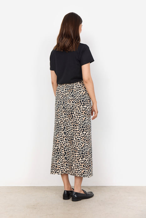 SoyaConcept SC-OWENA 1 Skirt Sand Leopard