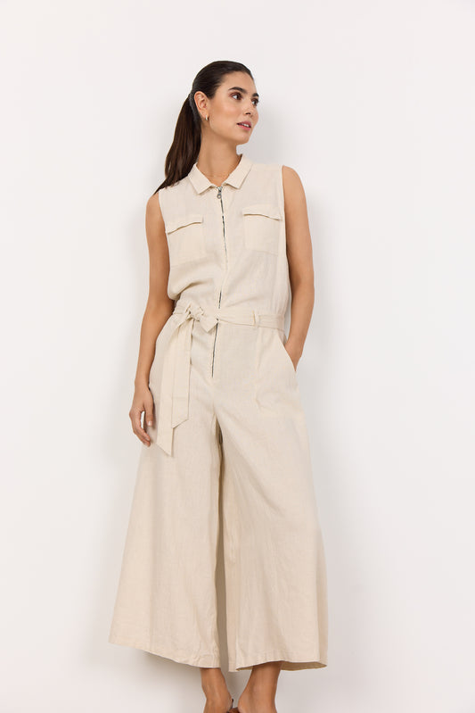 SoyaConcept INA 7 Jumpsuit Light Sand
