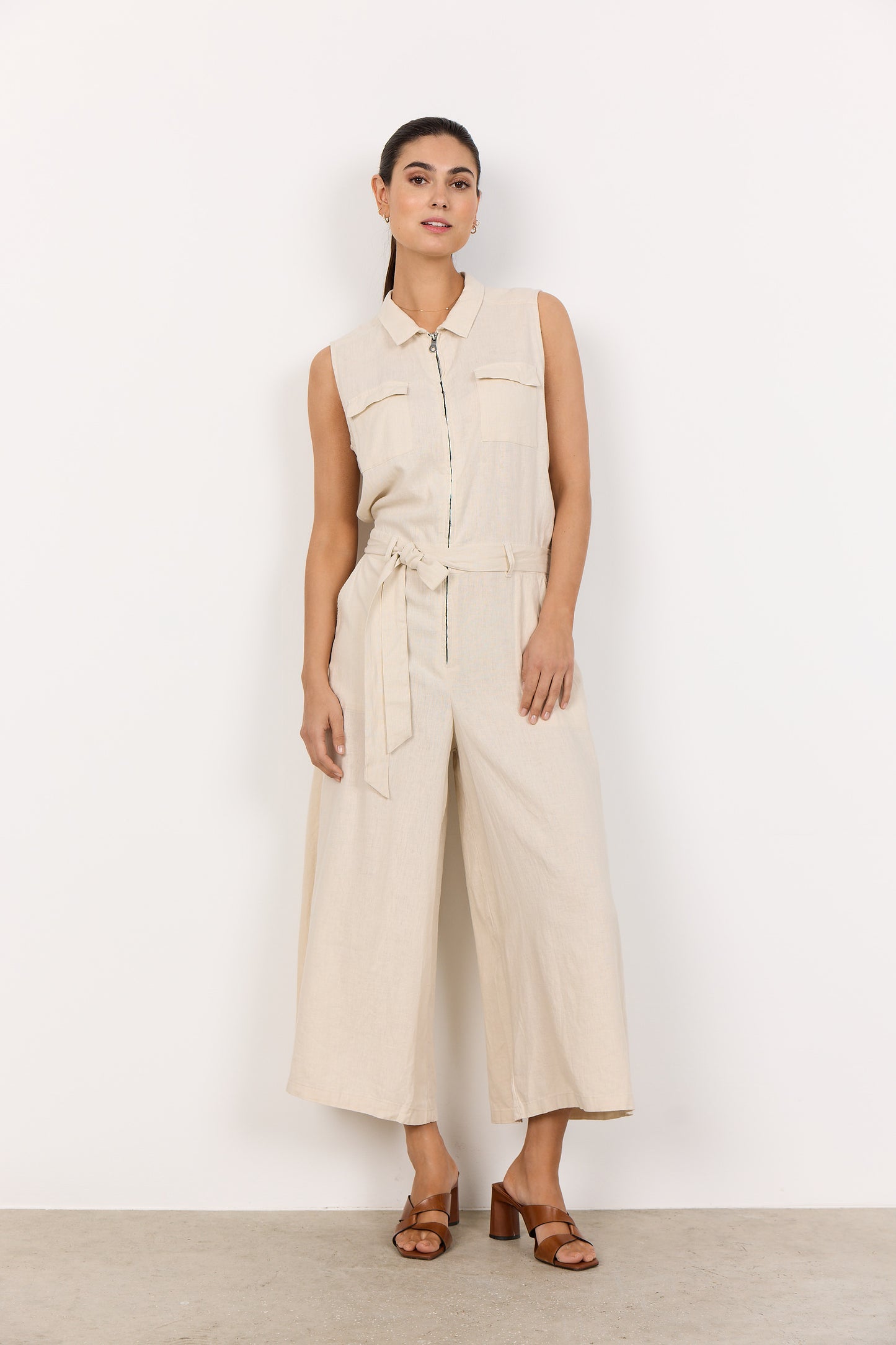 SoyaConcept INA 7 Jumpsuit Light Sand